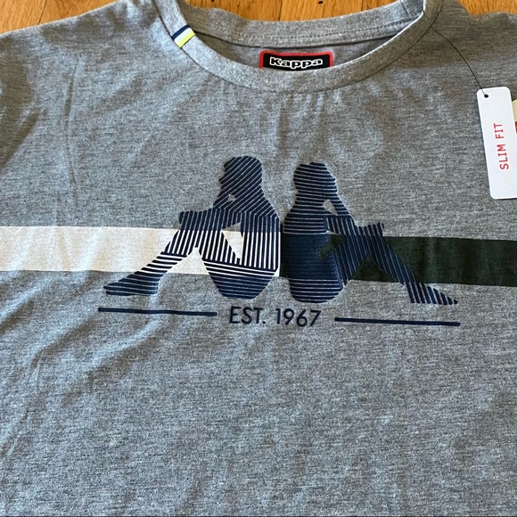 Men’s Kappa Graphic Logo T-Shirt - Picture 3 of 10
